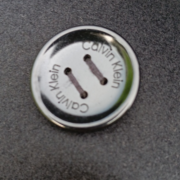 CALVIN KLEIN (USA) LADIES BLACK DOUBLE-BREASTED WOOL BLEND LUXURY PEACOAT - Picture 11 of 17